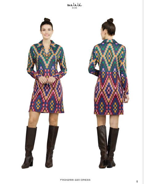 Vestido Martina de punto de Malalá.