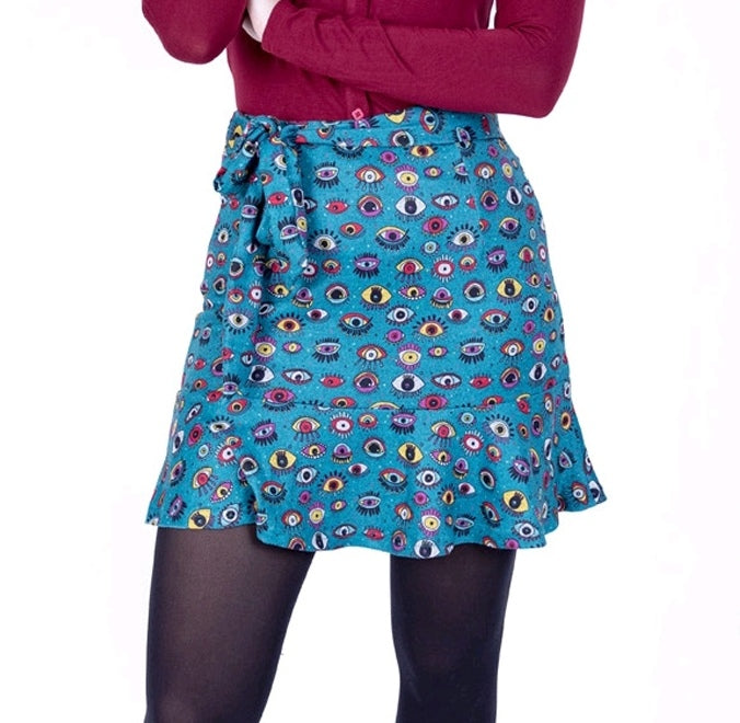 Falda corta "Aria" de Lylu Wear, colección otoño/invierno 2024-2025