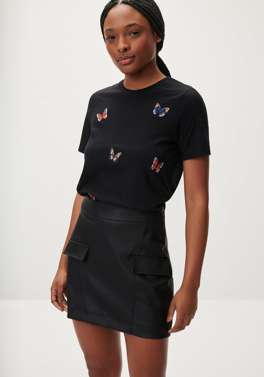 Camiseta de algodón de Lez a Lez