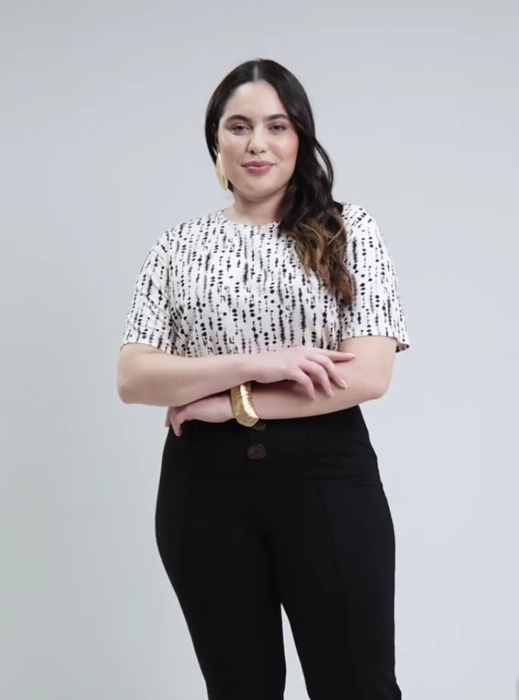 Camiseta  de Lunender , colección Mais Mulher de tallas grandes